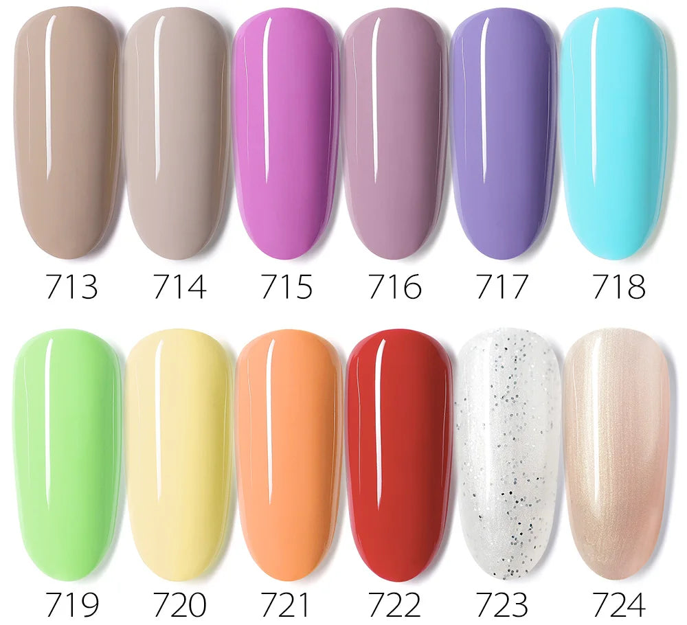 New Fashion Color Venalisa Gel Polish Kit VIP4 HEMA TPO FREE Enamel Vernish For Nail Art Design Whole Set Nail Gel Learner Kit