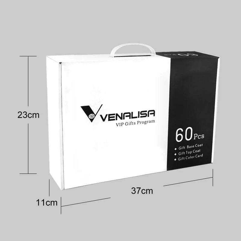 New Fashion Color Venalisa Gel Polish Kit VIP4 HEMA TPO FREE Enamel Vernish For Nail Art Design Whole Set Nail Gel Learner Kit