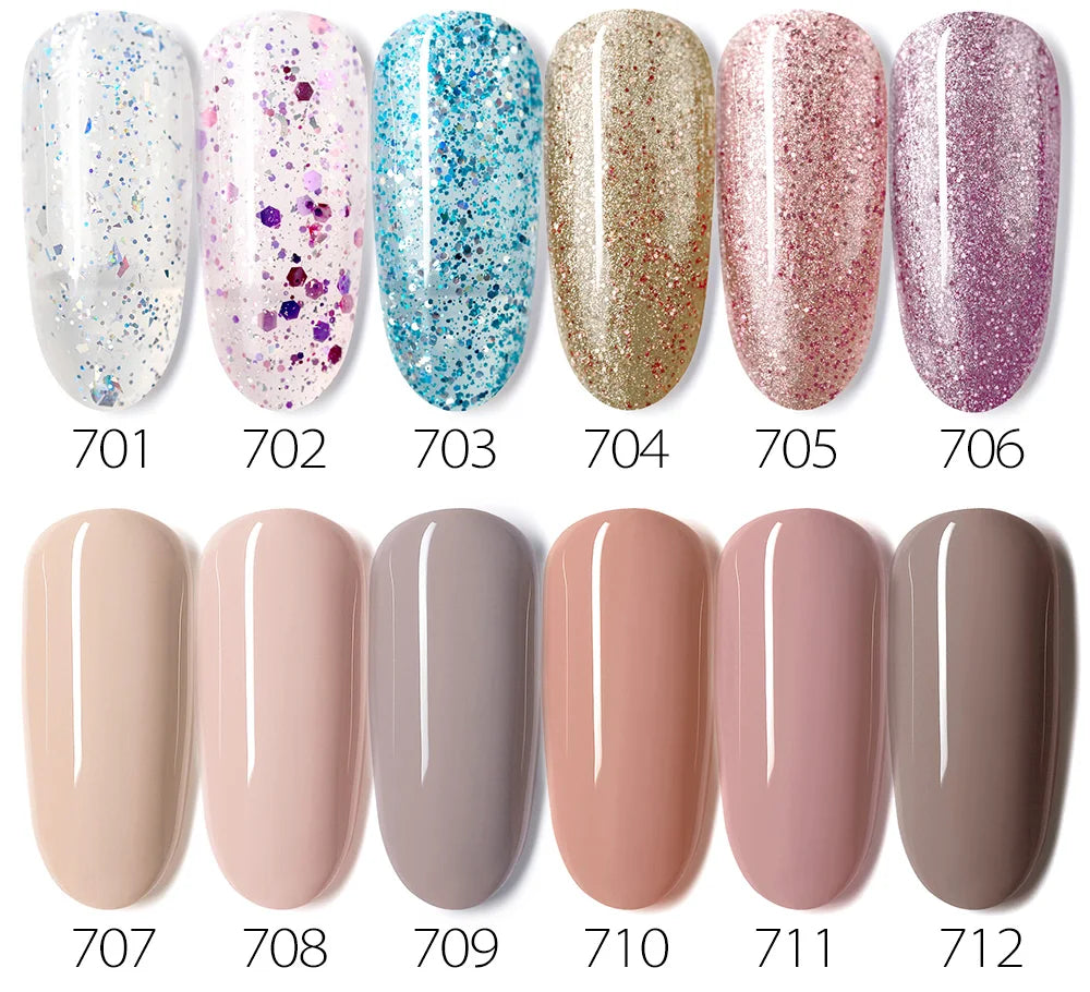 New Fashion Color Venalisa Gel Polish Kit VIP4 HEMA TPO FREE Enamel Vernish For Nail Art Design Whole Set Nail Gel Learner Kit