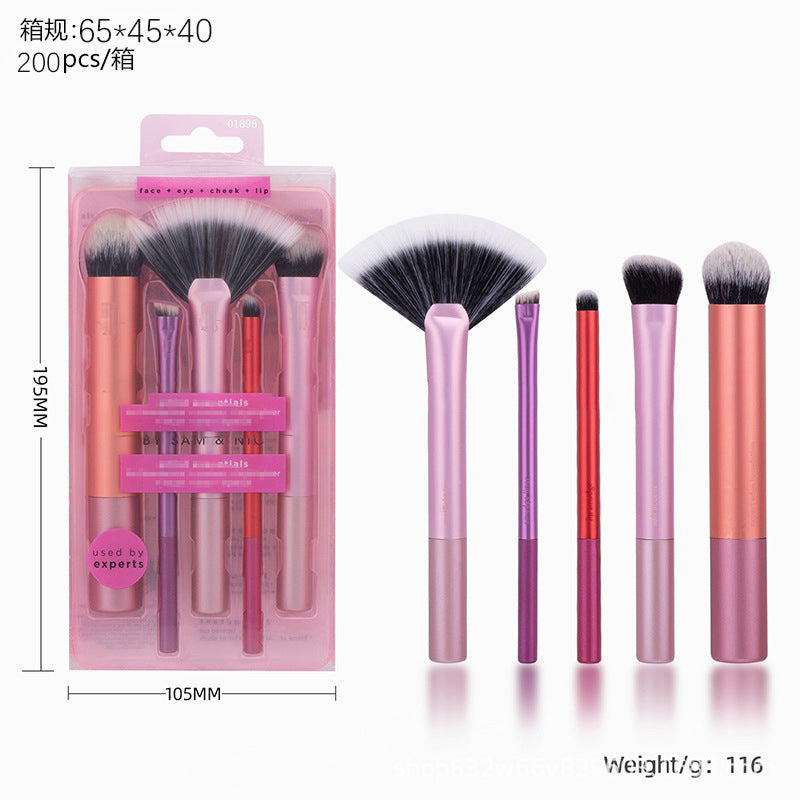 American RT series full set of makeup brushes suit 1997 blush brush vignetting brush eye shadow brush beauty eggs for foreign trade