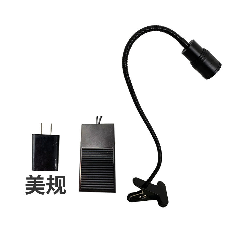 Uv Eyelash Glue Quick-Drying Lamp with Timer, Foot-Operated Beauty Eyelash Studio Curing Lamp, Led Ultraviolet Lamp, Uv Curing Lamp