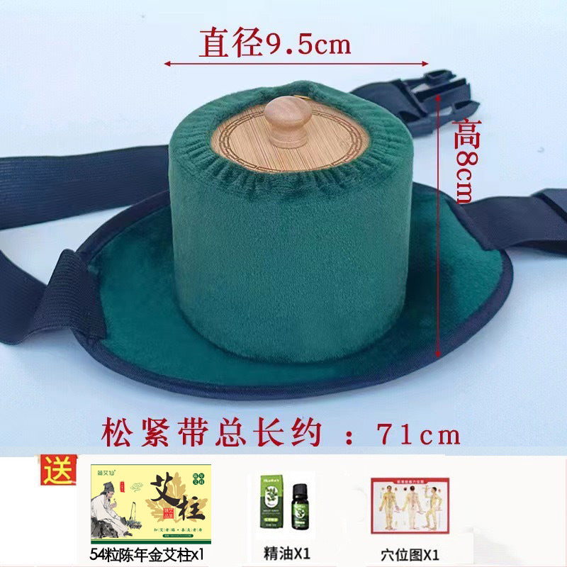 Wholesale Low-Smoke Solid Wood Moxibustion Box, Three-Needle Upgraded Temperature-Adjustable Hanging Moxibustion Box, Moxibustion Jar, Portable Moxibustion Device