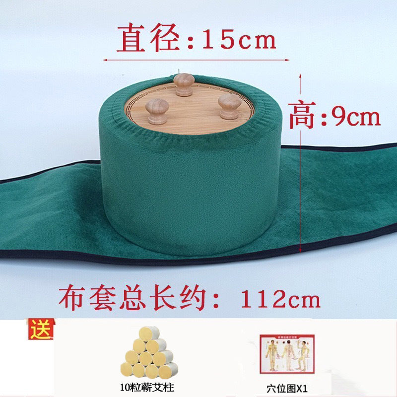 Wholesale Low-Smoke Solid Wood Moxibustion Box, Three-Needle Upgraded Temperature-Adjustable Hanging Moxibustion Box, Moxibustion Jar, Portable Moxibustion Device