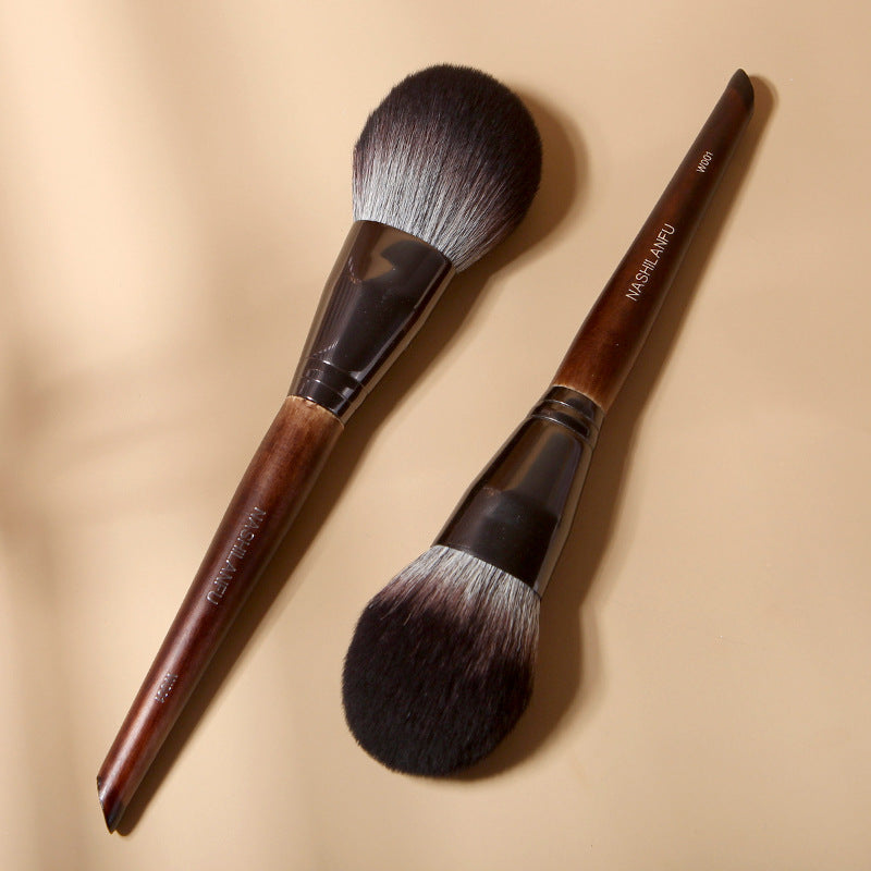 Cangzhou Powder Brush Cangzhou Makeup Brush Powder Brush Single Large Flasher Fiber Animal Hair Powder Brush