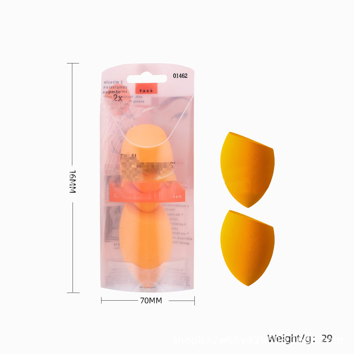 American RT series full set of makeup brushes suit 1997 blush brush vignetting brush eye shadow brush beauty eggs for foreign trade