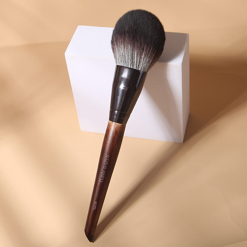 Cangzhou Powder Brush Cangzhou Makeup Brush Powder Brush Single Large Flasher Fiber Animal Hair Powder Brush