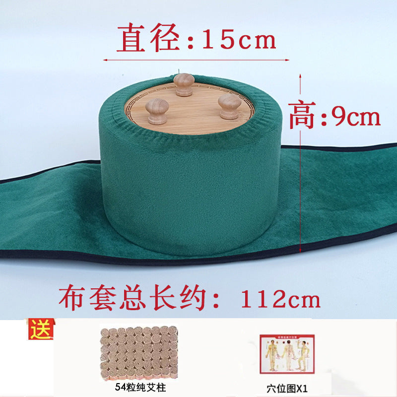 Wholesale Low-Smoke Solid Wood Moxibustion Box, Three-Needle Upgraded Temperature-Adjustable Hanging Moxibustion Box, Moxibustion Jar, Portable Moxibustion Device