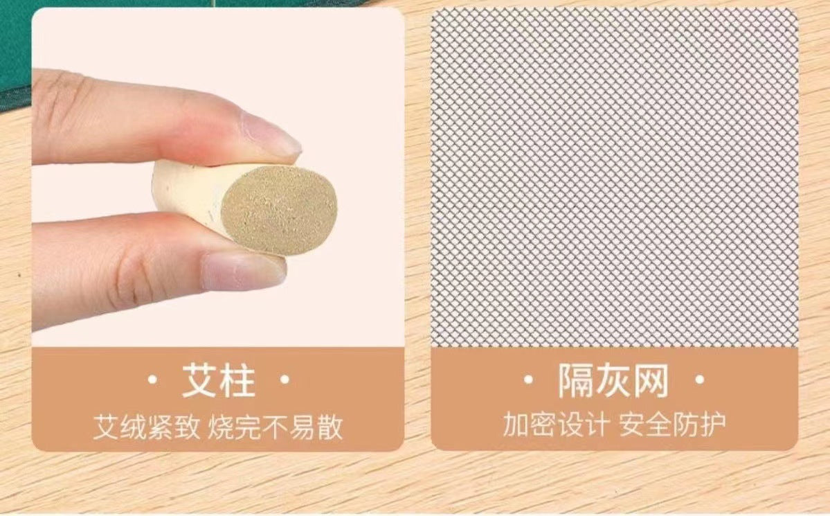 Wholesale Low-Smoke Solid Wood Moxibustion Box, Three-Needle Upgraded Temperature-Adjustable Hanging Moxibustion Box, Moxibustion Jar, Portable Moxibustion Device