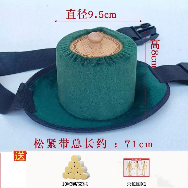 Wholesale Low-Smoke Solid Wood Moxibustion Box, Three-Needle Upgraded Temperature-Adjustable Hanging Moxibustion Box, Moxibustion Jar, Portable Moxibustion Device