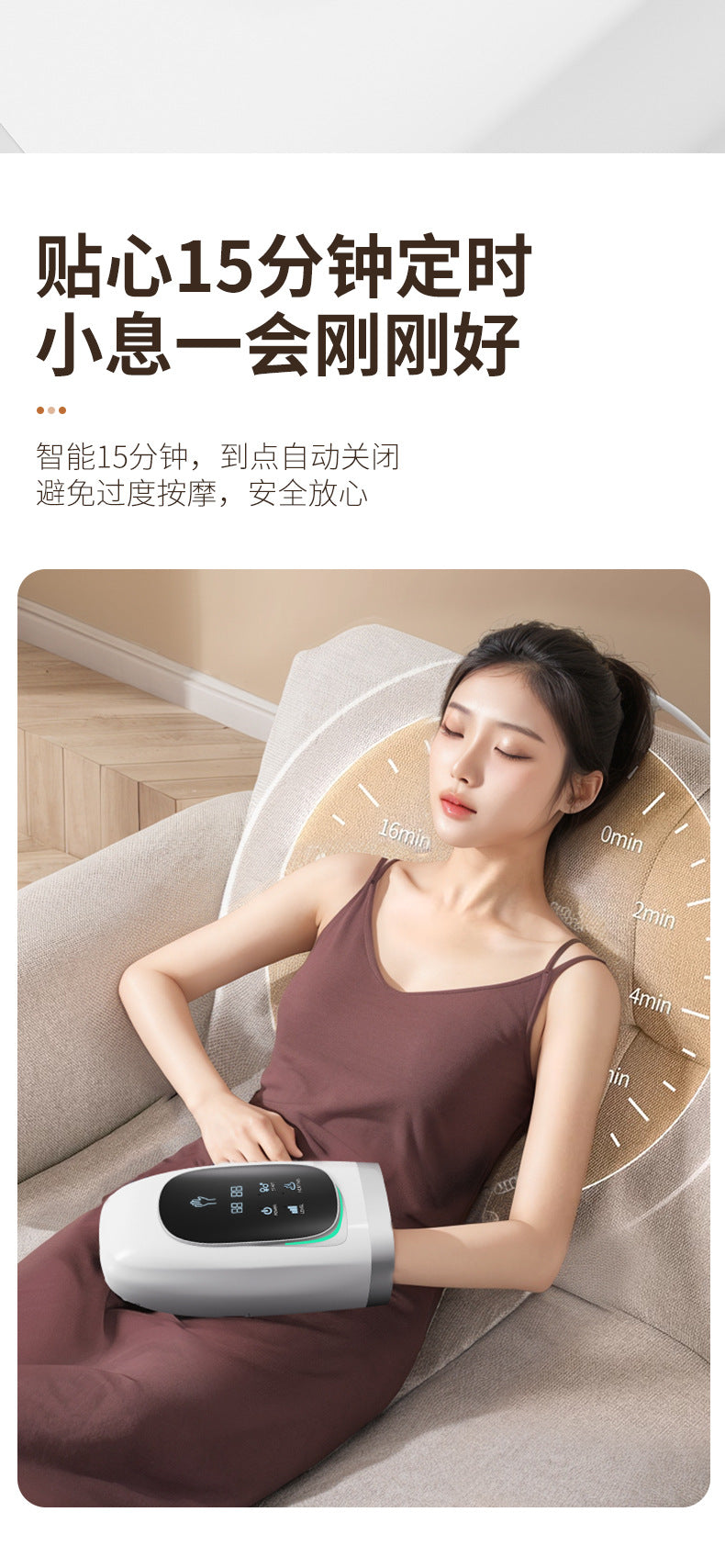 Cross-Border Electric Hand Massager Air Bag Hot Compress Kneading Palm Finger Hand Joint Acupoint Physiotherapy Massager