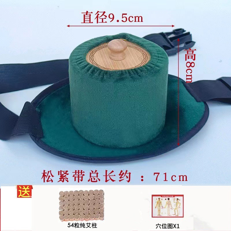 Wholesale Low-Smoke Solid Wood Moxibustion Box, Three-Needle Upgraded Temperature-Adjustable Hanging Moxibustion Box, Moxibustion Jar, Portable Moxibustion Device