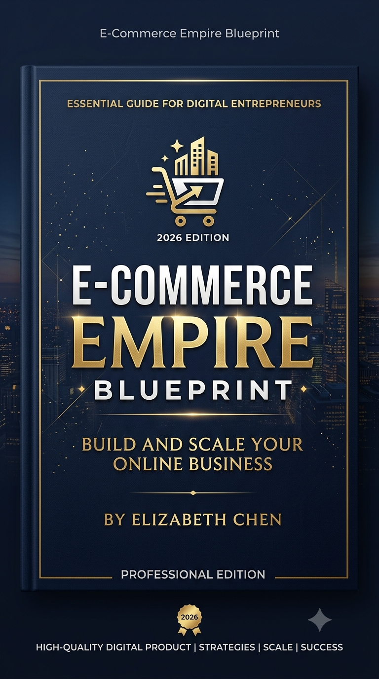 E-Commerce Empire Blueprint 2026 — Complete 
A-Z Shopify Guide | Build & Scale to £10,000/Month 
| UK Edition (Instant Digital Download)
