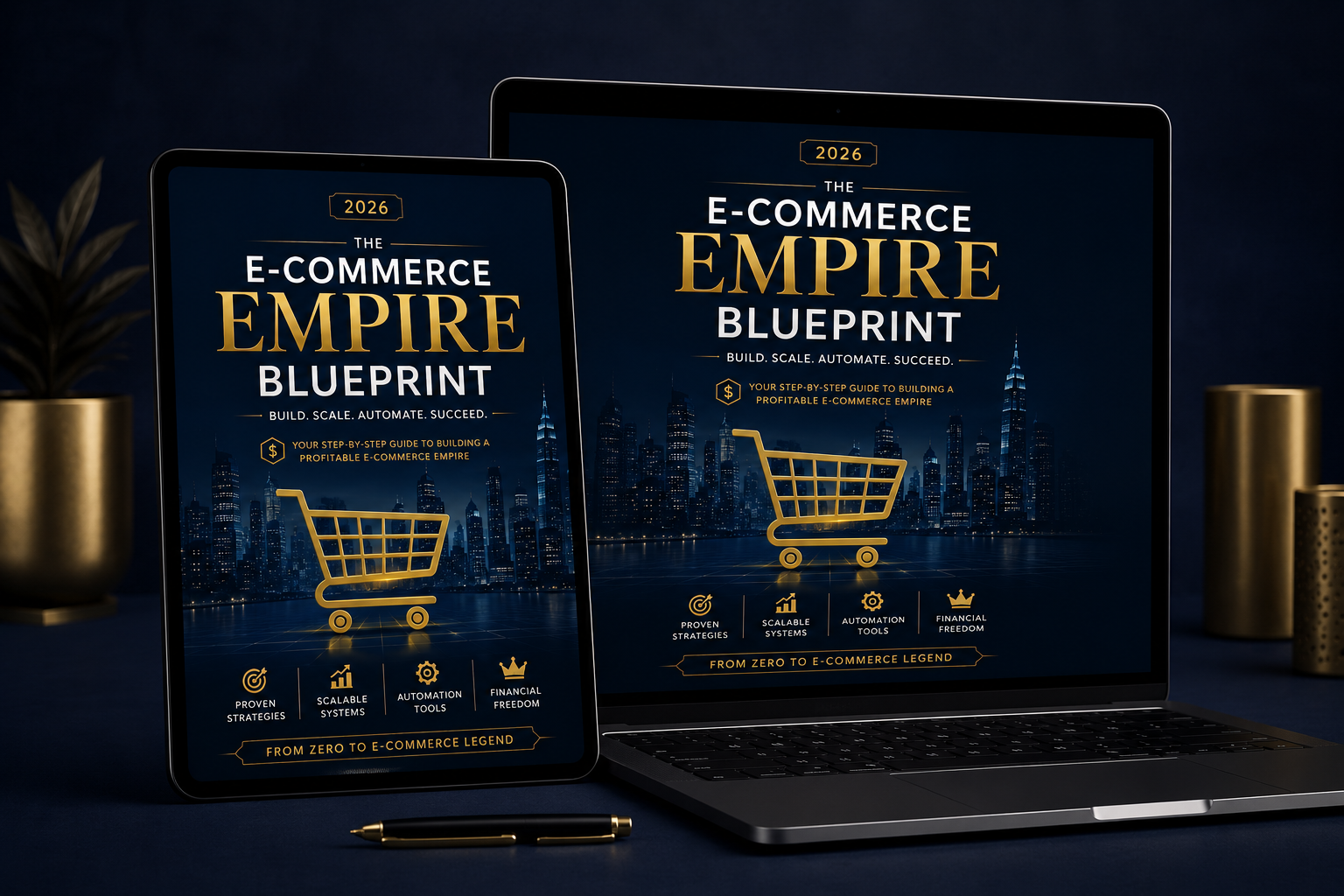 E-Commerce Empire Blueprint 2026 — Complete 
A-Z Shopify Guide | Build & Scale to £10,000/Month 
| UK Edition (Instant Digital Download)