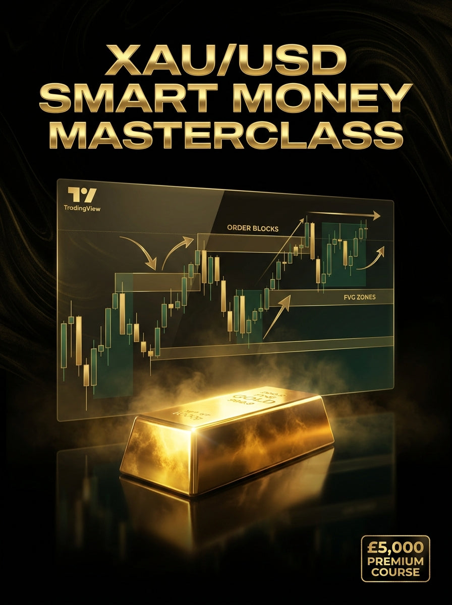 XAU/USD Smart Money Trading Masterclass — Complete SMC Gold Trading System (Digital Download)