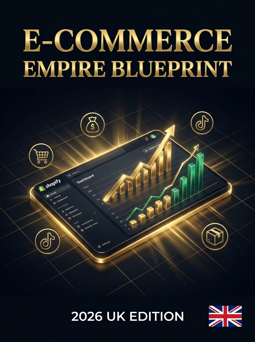 E-Commerce Empire Blueprint 2026 UK Edition — Complete Dropshipping System (Digital Download)